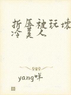 折辱被玩坏的清冷美人封面