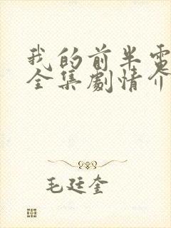 我的前半电视剧全集剧情介绍