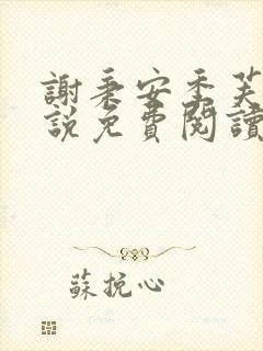 谢秉安季芙卿小说免费阅读最新章节