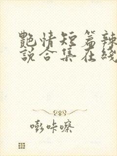 艳情短篇辣文小说合集在线阅读