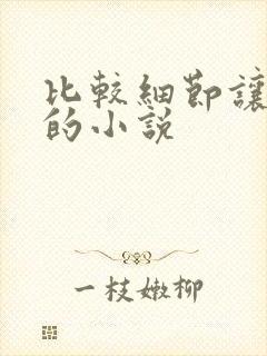 比较细节让人湿的小说