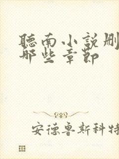 听南小说删减了哪些章节封面