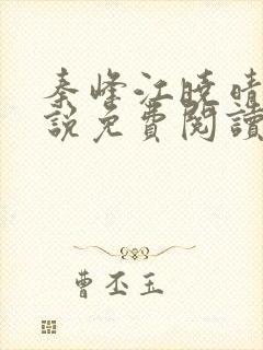 秦峰江晓晴的小说免费阅读秦峰胡佳芸