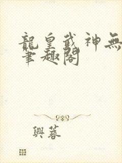 龙皇武神无弹窗笔趣阁
