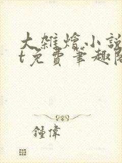 大杂烩小说txt免费笔趣阁