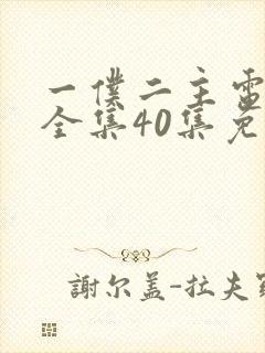 一仆二主电视剧全集40集免费观看