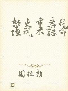 怒火重案我认输但我不认命