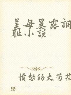 美母暴露调教羞耻小说封面