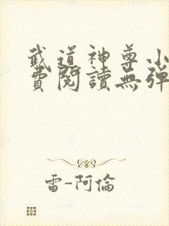 武道神尊小说免费阅读无弹窗封面