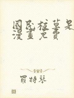 国民校草是女生漫画免费