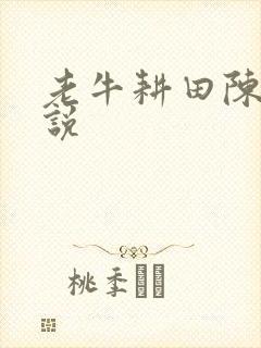 老牛耕田陈雪小说