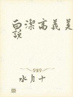 白洁高义美红小说