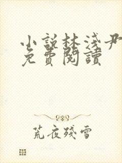 小说林浅尹墨然免费阅读