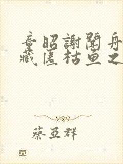 童昭谢闻舟往事藏匿枯鱼之肆阅读全文