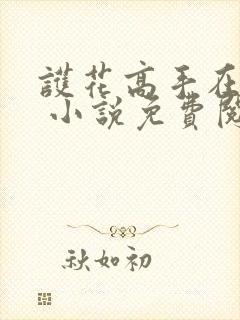 护花高手在都市 小说免费阅读