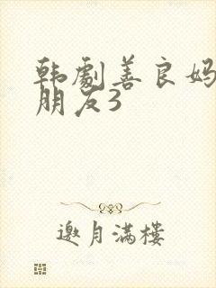 韩剧善良妈妈的朋友3