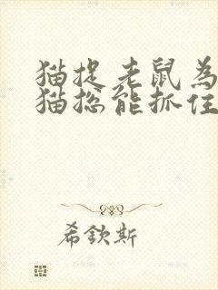 猫捉老鼠为什么猫总能抓住老鼠