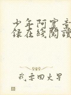 少年阿宾章节目录在线阅读