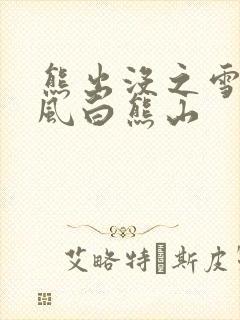 熊出没之雪岭熊风白熊山