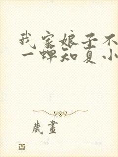 我家娘子不对劲一蝉知夏小说免费全文阅读封面