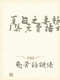 夏日之妻动漫第1集免费播放