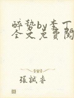 醉势by李丁尧全文免费阅读笔趣阁封面