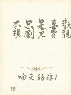 不只是喜欢你电视剧免费观看全集