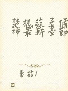 楚枫苏柔修罗武神最新章节笔趣阁