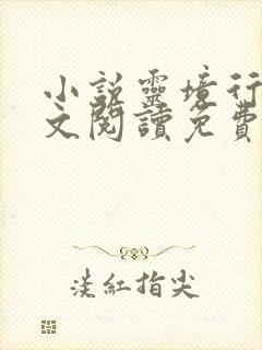 小说灵境行者全文阅读免费