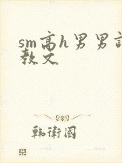 sm高h男男调教文