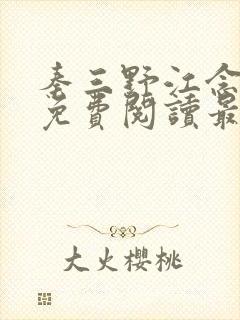 秦三野江念小说免费阅读最新章节