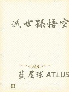 灭世孙悟空封面