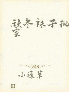 秋冬袜子批发厂家