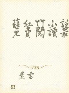 薛红竹小说全文免费阅读最新章节