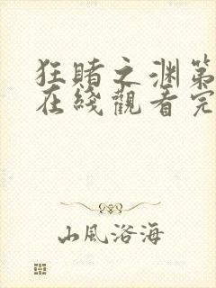 狂赌之渊第一季在线观看完整免费高清