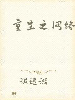 重生之网络大亨封面