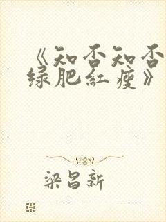 《知否知否应是绿肥红瘦》全集免费