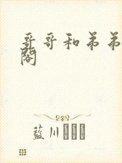 哥哥和弟弟笔趣阁