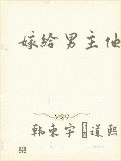 嫁给男主他爹封面