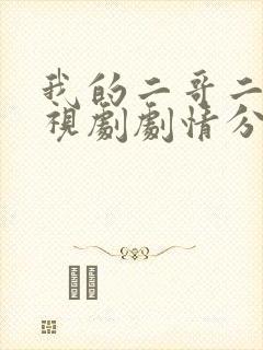 我的二哥二嫂电视剧剧情分集介绍