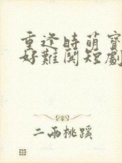 重逢时萌宝哑妻好难哄短剧大结局