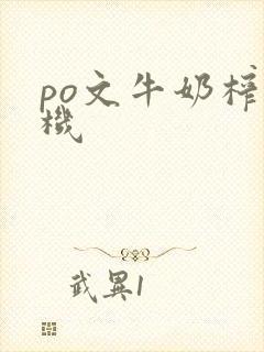 po文牛奶榨汁机