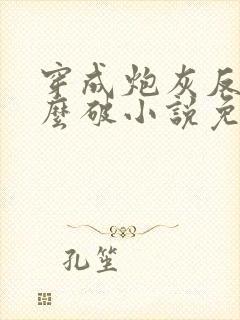 穿成炮灰反派怎么破小说免费