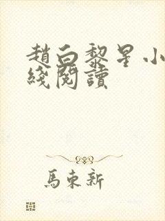 赵白黎星小说在线阅读