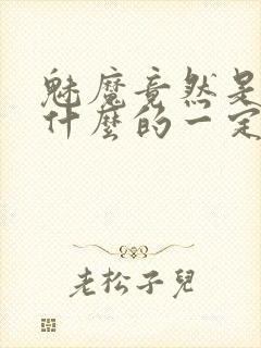 魅魔竟然是勇者什么的一定是搞错了