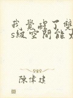 我觉醒了双sss级空间能力