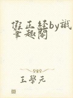 假正经by识苏笔趣阁