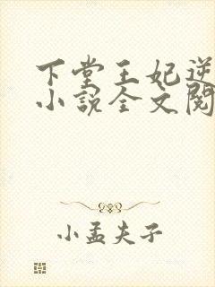 下堂王妃逆袭记小说全文阅读