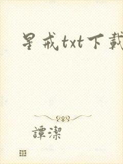 星戒txt下载封面