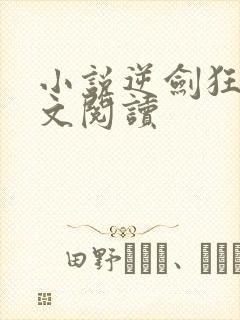 小说逆剑狂神全文阅读封面